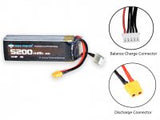 GenX 14.8V 4S 5200mAh 40C / 80C Premium Lipo Lithium Polymer Battery