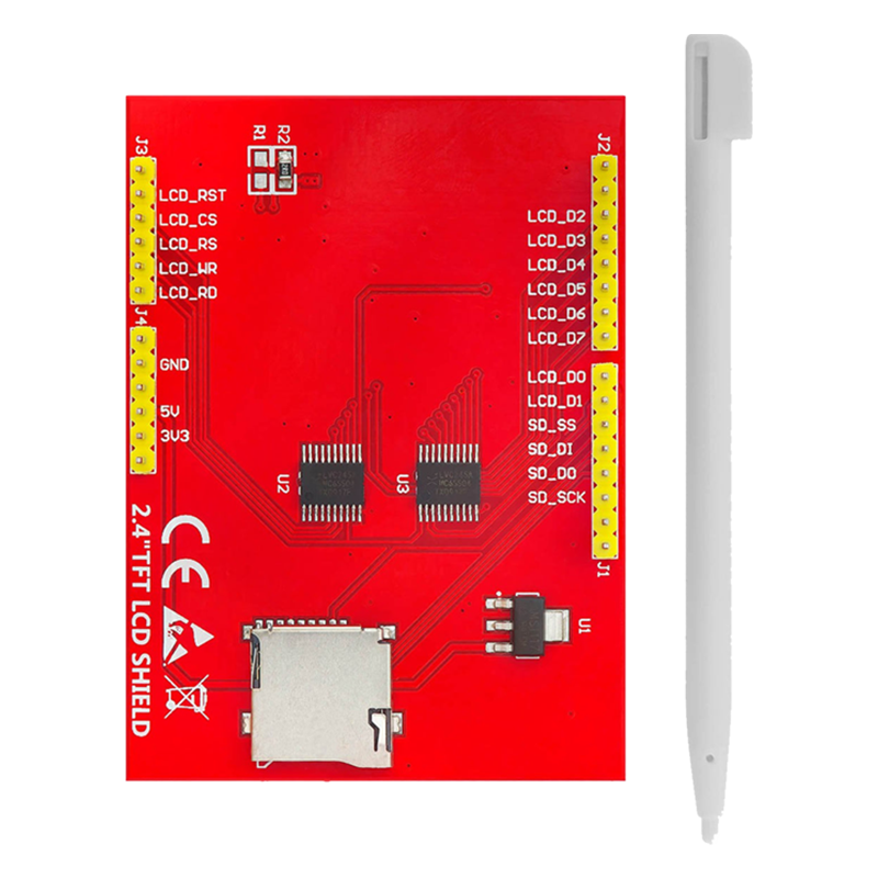2.4 Inch Touch Screen TFT Display Shield for Arduino UNO Mega