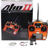 Radiolink AT10 II 2.4GHz 12CH RC Drone Remote with PRM-01 Transmitter and R12DS Receiver (ORANGE- MODE 2)