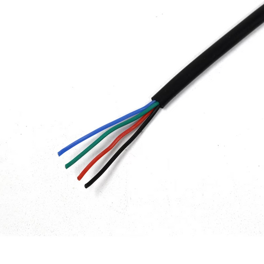 20AWG 4 Cores Silicone Wire Red-Black-Green-Blue - 1 Meter