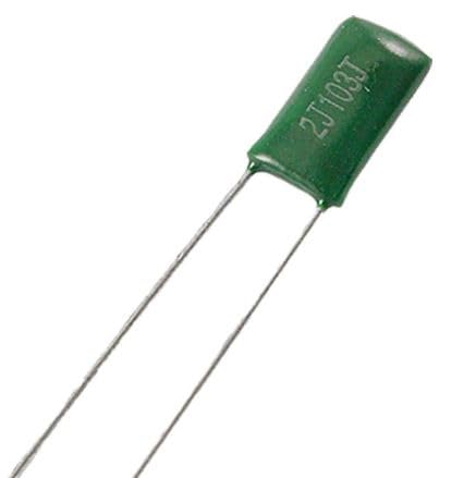 2A103J 0.01uF 10nF 100V Polyester Capacitors Film Capacitors (Pack of 1)