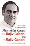 MEMORABLE QUOTES FROM RAJIV GANDHI AND ON RAJIV GANDHI BY G. PALANITHURAI (HARDCOVER) OLD BOOK
