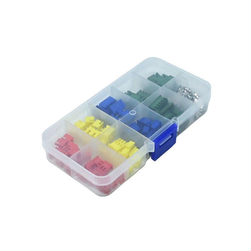 230 Pcs XH2.54mm Terminal Kit 2P 3P 4P Housing Header Connector Kit