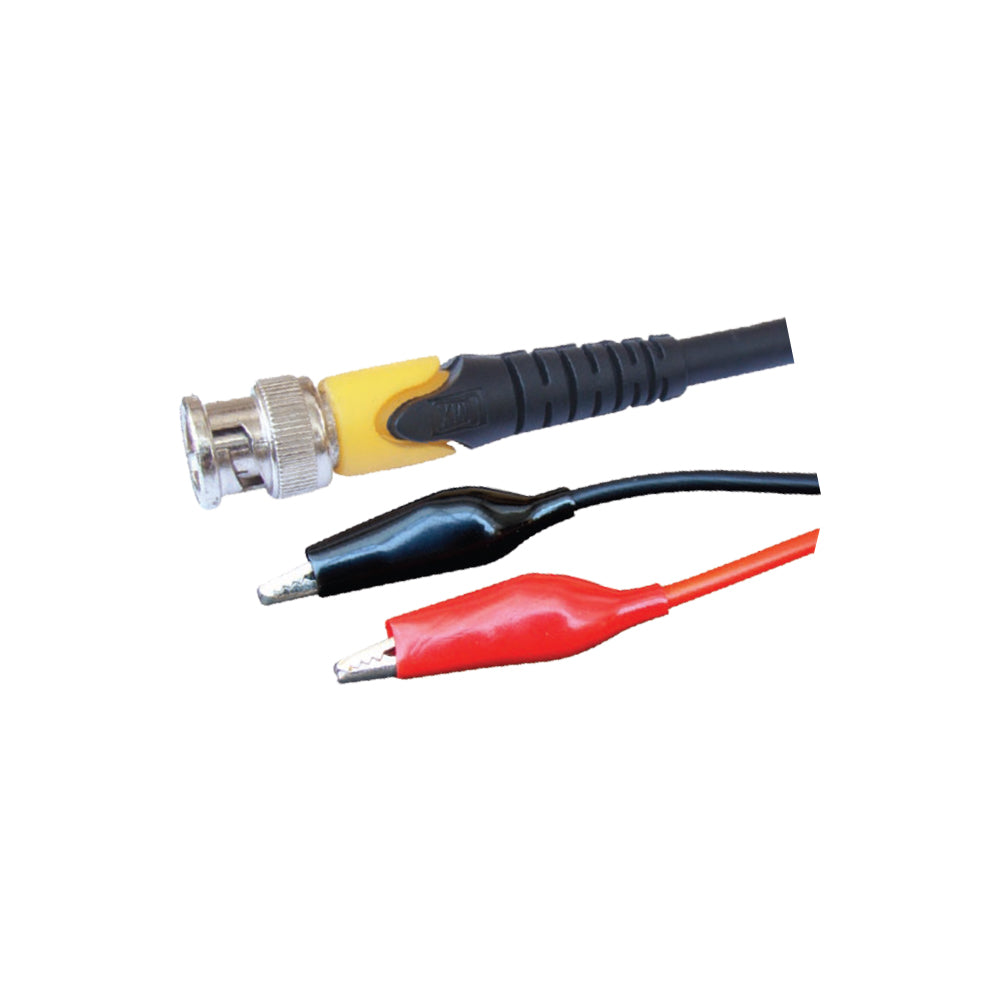 Cro Cable MX BNC Male Plug To Crocodile Clip Cord Moulded CRO Probe / MNC to Cro ...