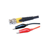 MX BNC Male Plug To Crocodile Clip Cord Moulded CRO Probe / MNC to Crocodile Probe) MX-243