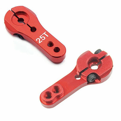 25T Servo Horn Arm Aluminum (Red)