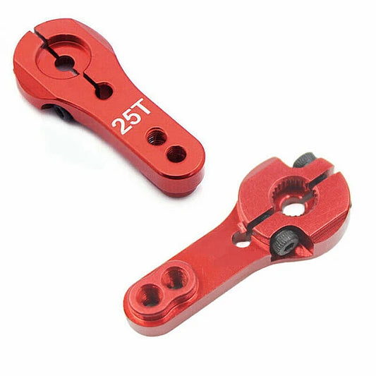 25T Servo Horn Arm Aluminum (Red)
