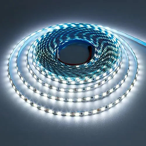 12v 2835 LED Strip Light 120 LEDs/meter - White (5 Meter Pack)