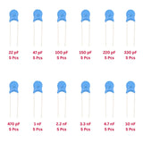 Elepak 2KV HV Ceramic Disc Capacitor Pak 22pF to 10KpF 60 Pcs 12 Values