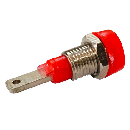 2mm Banana Socket Female Panel Mount Type - Red