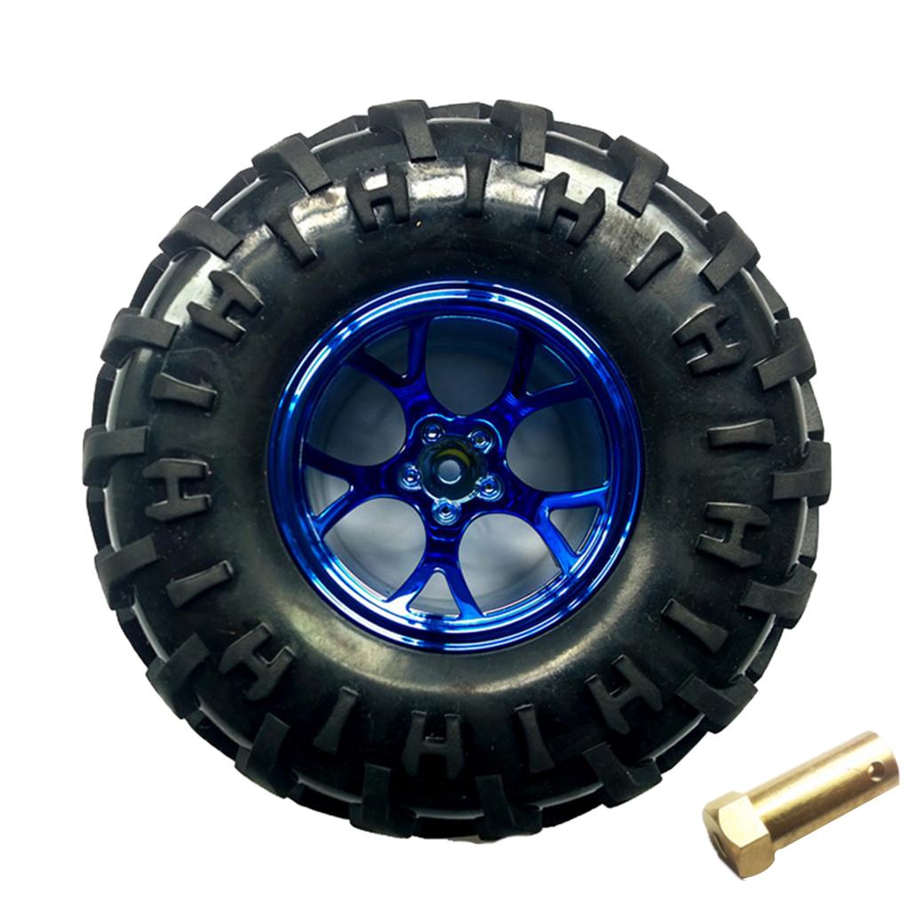 130mm Robotics Wheel for ATV with Coupler All Terrain Robot Monster Off Road Wheel
