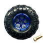 130mm Robotics Wheel for ATV with Coupler All Terrain Robot Monster Off Road Wheel