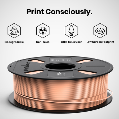 Numakers PLA+ Filament – Apricot Skin – 1.75 mm / 1 kg