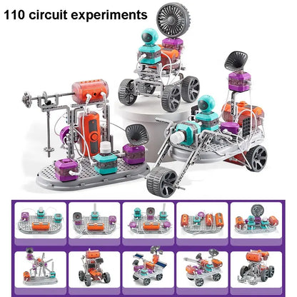 Electronic Circuit Blocks – 110 Experiments Kit