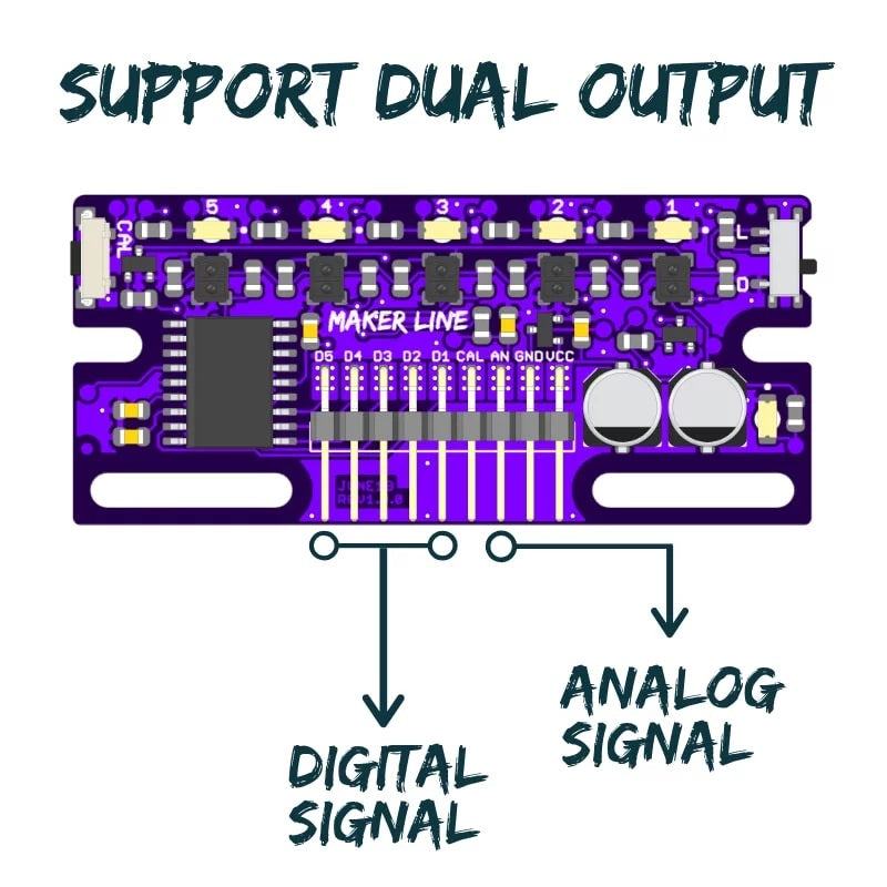 Cytron Maker Line: Simplifying Line Array Sensor For Beginner
