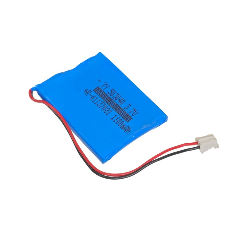 3.7v 1100mAH LiPo Lithium Polymer Rechargeable Battery with JST-PH 2mm Connector