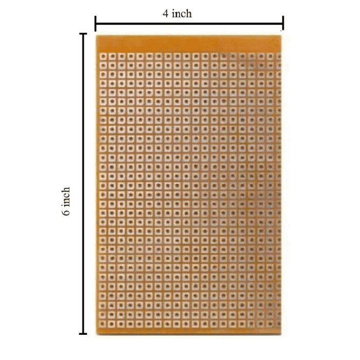 10x15 CM Single Sided Universal PCB Prototype Veroboard or Dotted PCB 6x4 inch