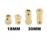 18mm Long Hex coupling for Robot Smart Car ATV Wheel 6mm Shaft