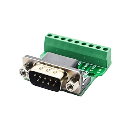 DB9 Male Screw Terminal to RS232 RS485 Conversion Board