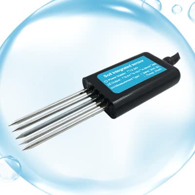 7 in 1 Soil Integrated Sensor NPK Conductivity, pH, Moisture, Temperature Meter with RS485 Module