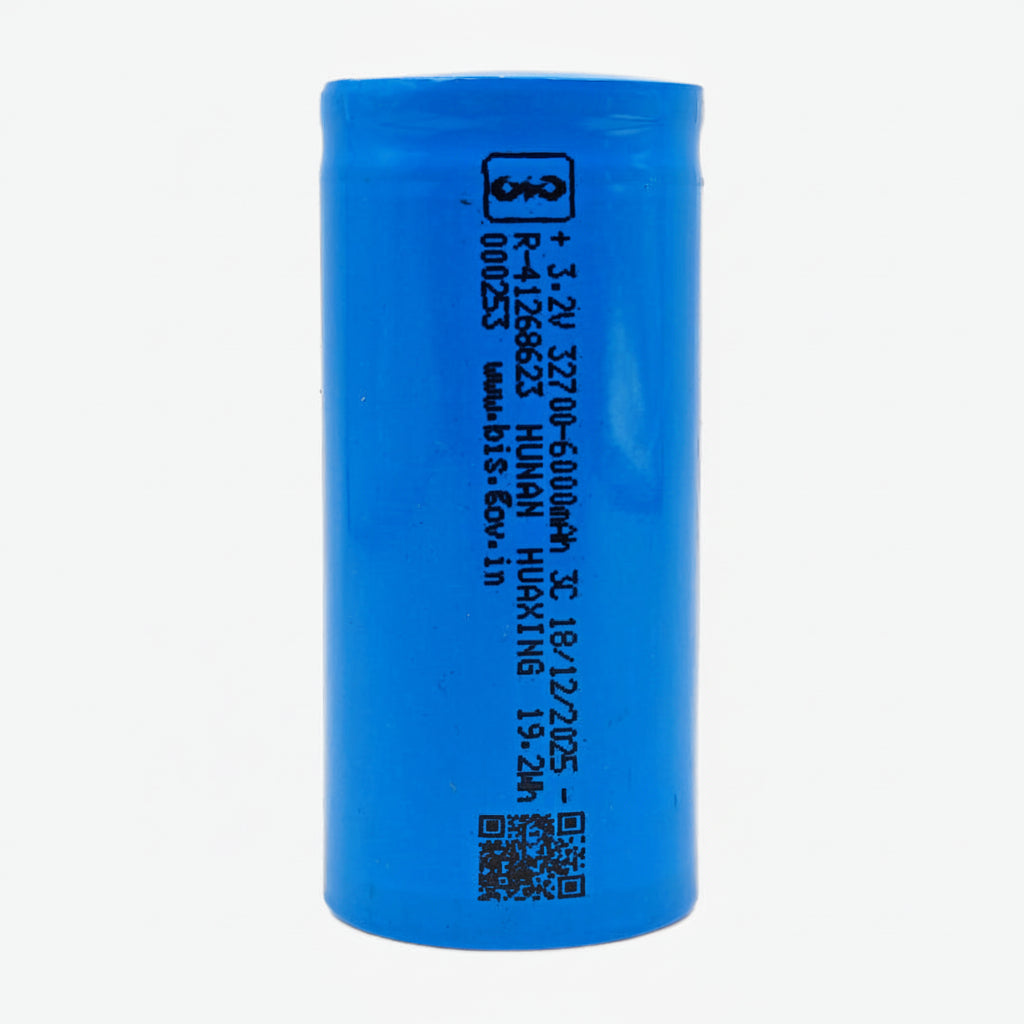 32700 Lithium Battery LFP Cell 6000mAh 3.2V 19.2Wh (3C)  (EV Grade)
