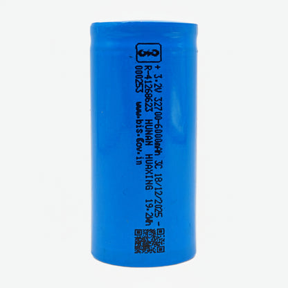 32700 Lithium Battery LFP Cell 6000mAh 3.2V 19.2Wh (3C)  (EV Grade)