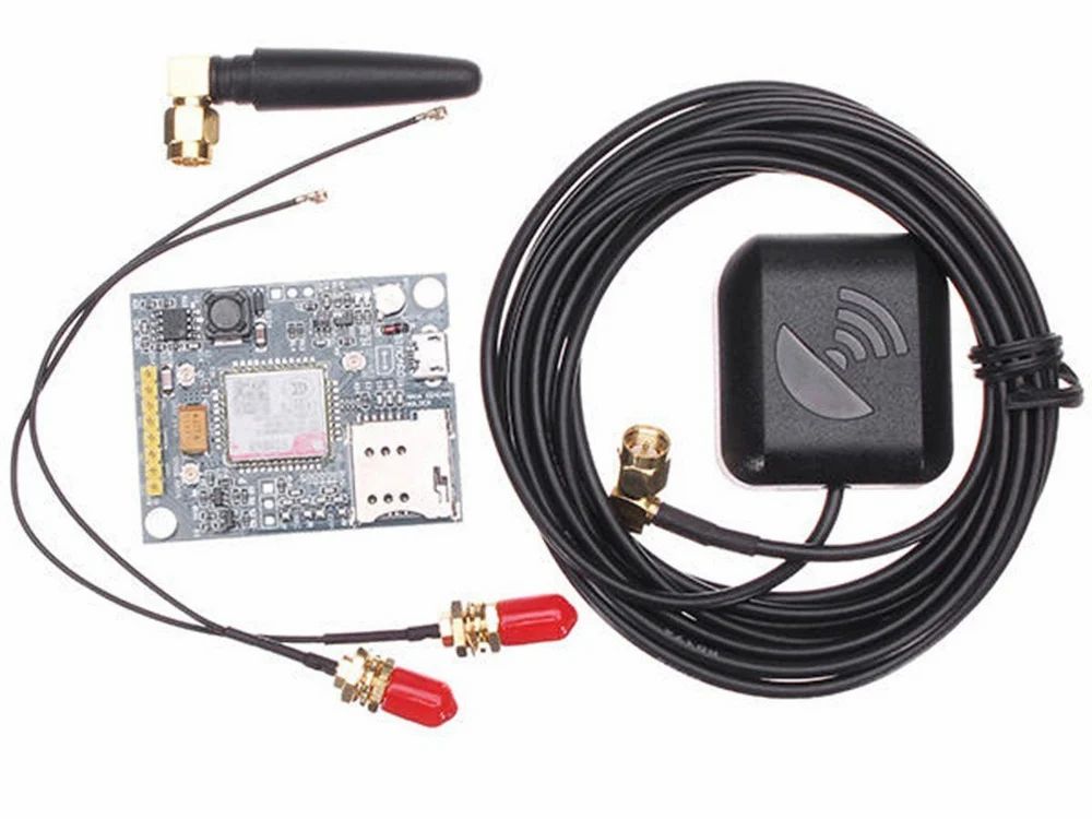 SIM868 GSM GPRS + GPS GNSS Module TTL With SMA Antenna