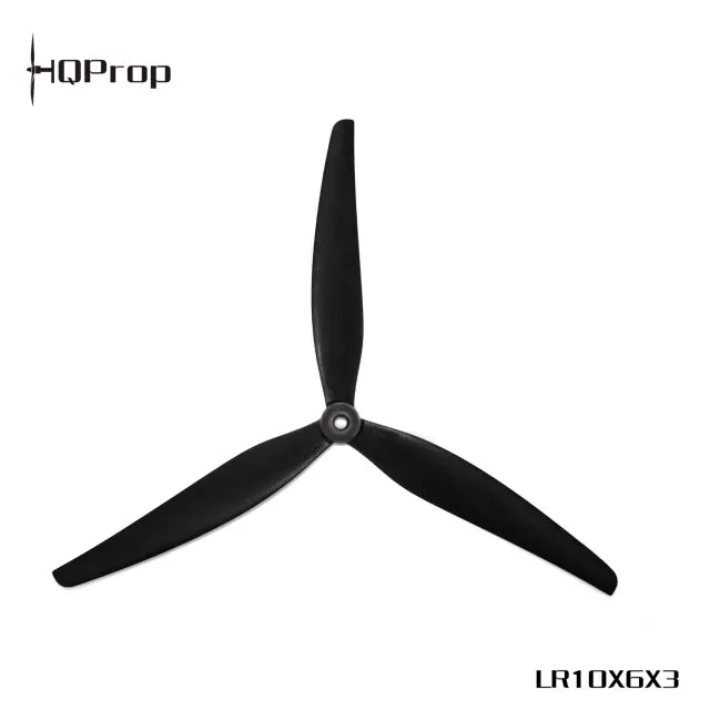 HQ MacroQuad Prop 10X6X3 (2CW+2CCW) Black-Glass Fiber Reinforced Nylon