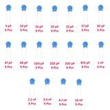 Elepak 3KV HV Ceramic Disc Capacitor Pak 5pF to 10KpF 90 Pcs 18 Values