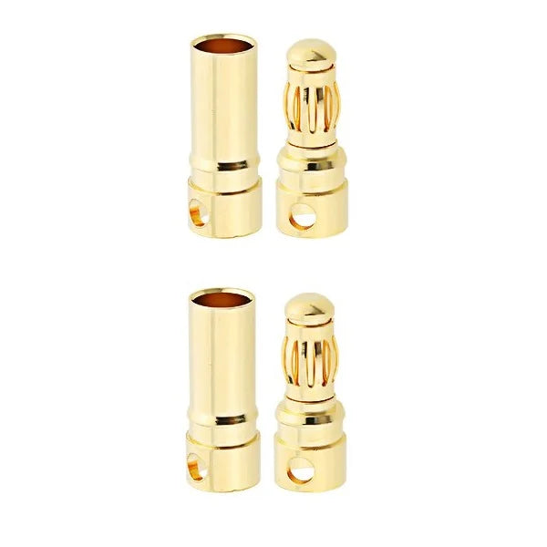 3.5mm Bullet Connectors Male Female (1 Pair)