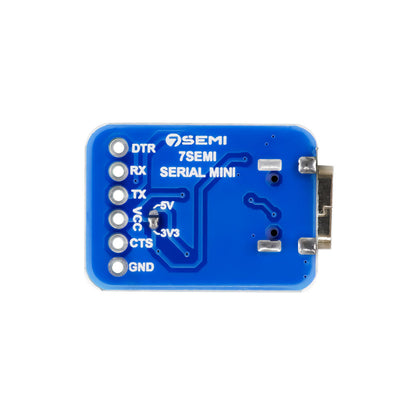 7Semi CH340C USB-C to Serial TTL Converter Module