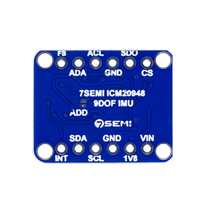 7Semi ICM-20948 9DoF IMU Breakout (MPU-9250 Upgrade)