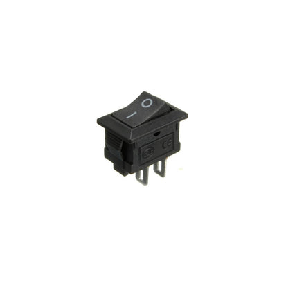 KCD11  Rocker Switch SPST Panel Mount Mini 6A/125V, 3A/250V