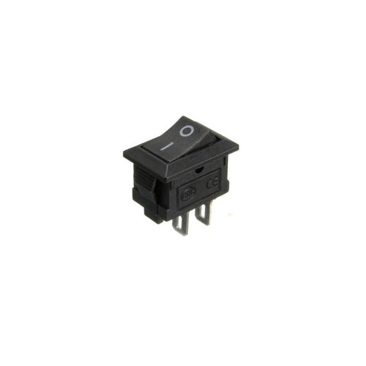 KCD11  Rocker Switch SPST Panel Mount Mini 6A/125V, 3A/250V