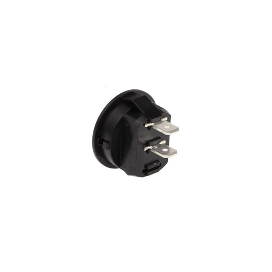 3a 250v Round Rocker Switch SPST Panel Mount Mini Black
