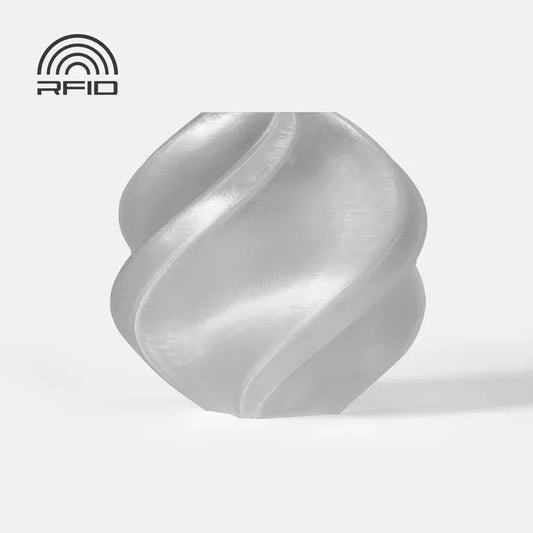 Bambu Lab PETG Filament -Translucent Gray (1.75mm, Refill Pack)