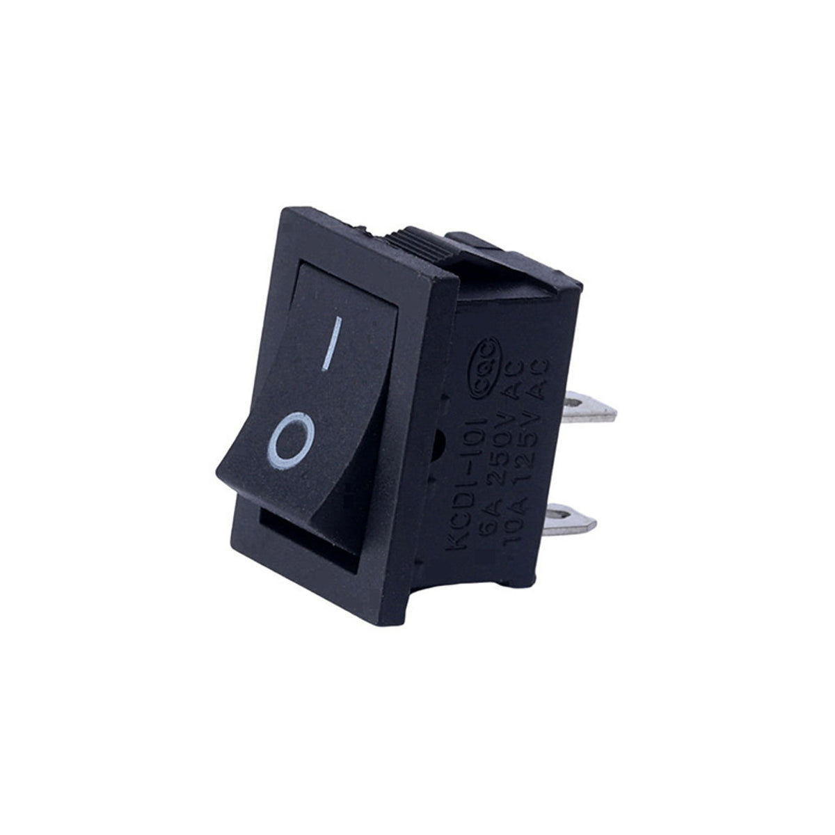KCD1 6A 250v Rocker Switch SPST Panel Mount Mini Boat Switch 10A/125V, 6A/250V