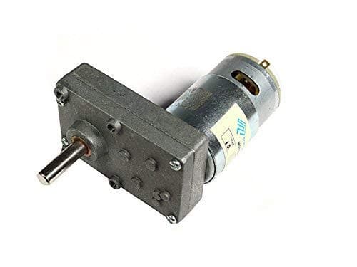 200 RPM 12v DC Rectangular Gear Box Motor ( short shaft )