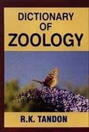 DICTIONARY OF ZOOLOGY BY R.K. TANDON (HARDCOVER)