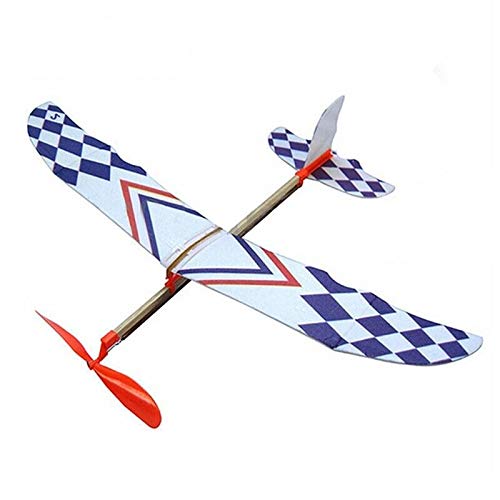 Medium Rubber Band Powered DIY Plane Toy Kit Aircraft Model