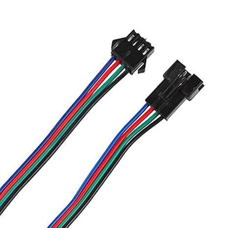 4 Pin JST Male and Female RMC Connector with wire 15cm (1 Pair)