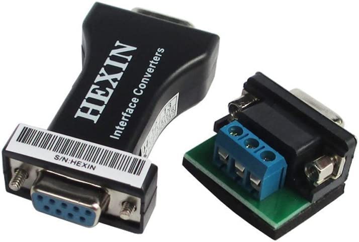 HEXIN RS232 to RS485 Serial Port Data Interface Adapter Converter