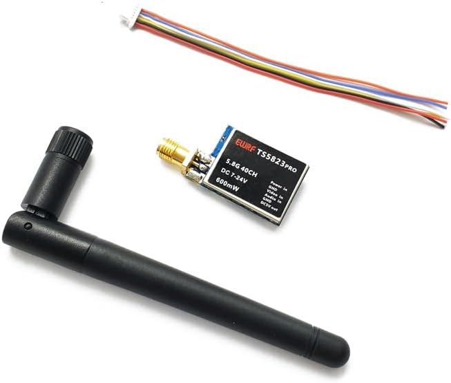 EWRF TS5823 Pro 200mW 600mW Video Transmitter Module 5.8GHz 40CH VTX 5V BEC for 180-350 FPV Racing Drone Quadcopter