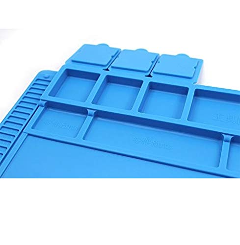 ESD Safe Anti Static Heat Insulation Working Silicone Magnetic Mat - Large (450x300 mm)