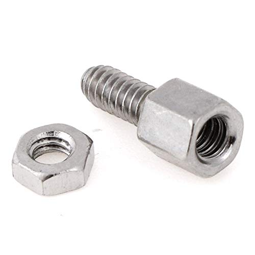 10mm Stud and Nut for D-Sub Connectors (Pack of 10)