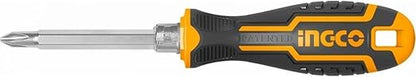 INGCO AKISD0203 2 in 1 Screwdriver Set 5 x 135 mm Black