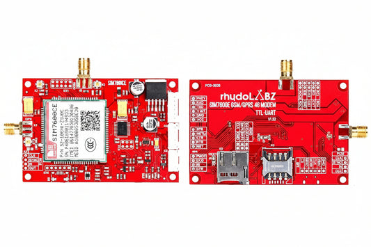 SIM7600 EI 4G / 3G / 2G / GSM / GPRS / GPS UART Modem  (With Antenna)