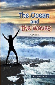 THE OCEAN AND THE WAVES : A NOVEL BY P.G. RAMA RAO (PAPERBACK) OLD BOOK
