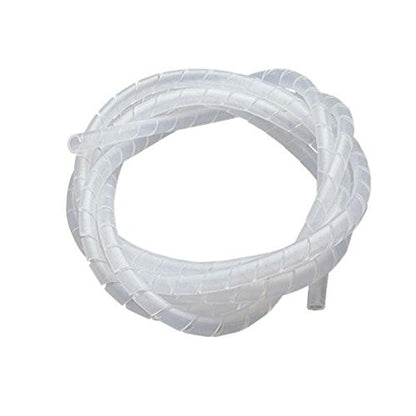 9MM PVC Spiral Wrapping Sleeve Band for wire harness-1 meter (White)