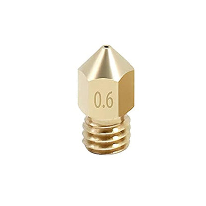 0.6 mm Nozzle for 3D Printer Brass Nozzle (Pack of 1)